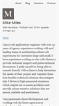Mobile Screenshot of mike-miles.com